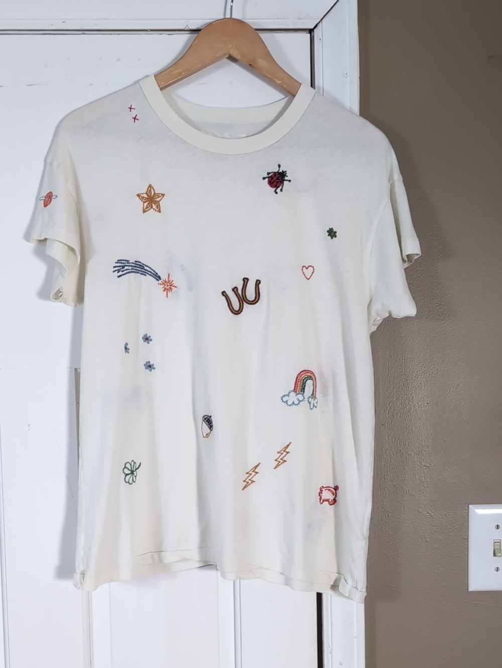 The Great Charm Boxy Crew T-shirt 1 Small - Picture 3 of 9